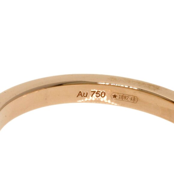 GUCCI 18k Rose Gold Diamond Ring - Picture 6 of 10